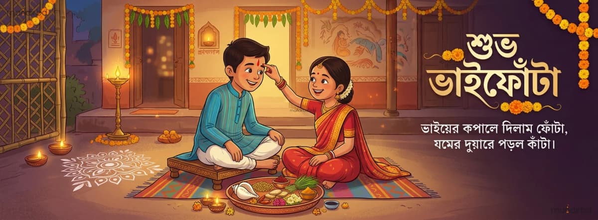 Bhai Phonta 2026: date and time in Bangladesh
