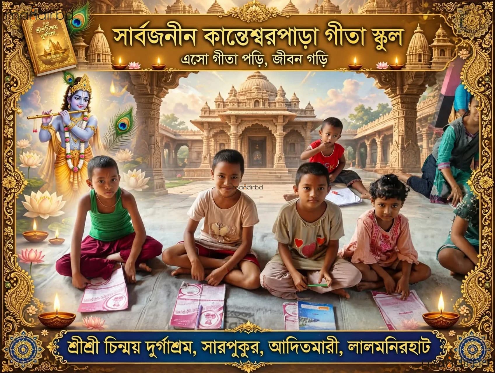 Kanteshwar Para Shri Shri Chinmoy Durgashram, Sarpukur Union, Aditmari, Lalmonirhat